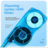 MPO MTP Fiber Optic End Face Cleaning Pen CT501 One Click Cleaner 600+ Times Optical Connector Cleaner - Image 4