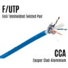 CAT.6 INDOOR F/UTP LAN CABLE | 23AWG | 4 PAIRS | CCA | 300 METERS - Image 4