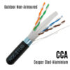 CAT.6 OUTDOOR NON-ARMOURED F/UTP LAN CABLE | 23AWG | 4 PAIRS | CCA | 300 METERS NC501 - Image 6
