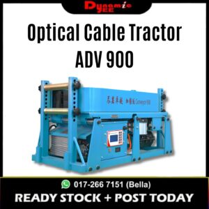 ELECTRICAL OPTICAL CABLE TRACTOR PULLING & PUSHING MACHINE ADV 900 | 8000N MAX PULLING FORCE | DUAL VOLTAGE