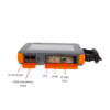 GRANDWAY OTDR FHO3100-D28 1310nm/1550nm DYNAMIC RANGE: 28/26dB 4 IN 1 OPTICAL TIME DOMAIN REFLECTOMETER OT102 - Image 4