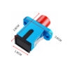 1PC SC/UPC-FC/UPC SIMPLEX SINGLEMODE PLASTIC FIBER ADAPTER AD101 - Image 3