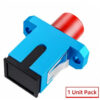 1PC SC/UPC-FC/UPC SIMPLEX SINGLEMODE PLASTIC FIBER ADAPTER AD101 - Image 4