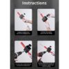 One-Handed Semi-Automatic Threading Machine with 15 Meter Wire Threading & Conduit Sleeve ET101 - Image 3