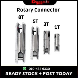 Heavy Duty 1-3-5-8 Tons Rotary Connector Cable Puller Rotating Connector Swivel RC101