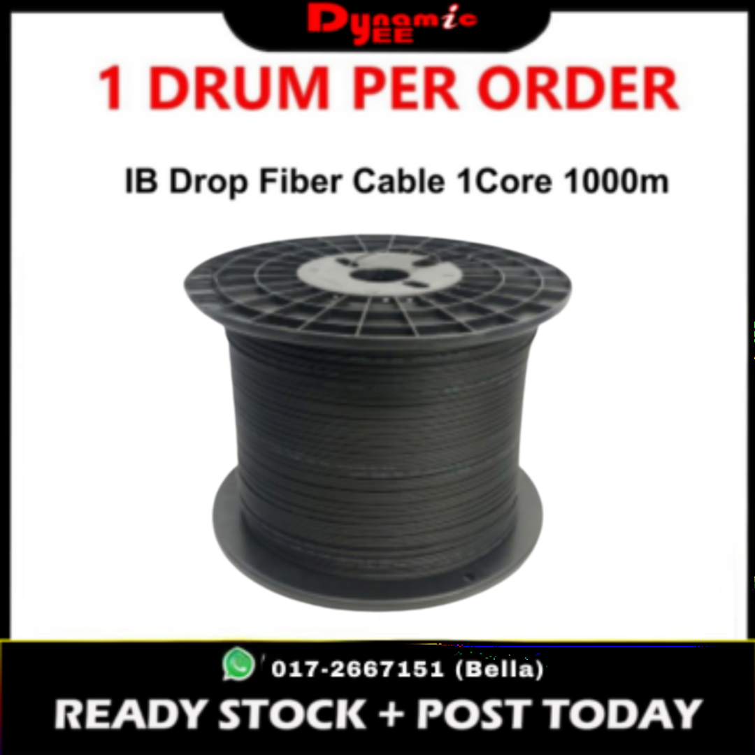 FTTH IB Drop Fiber Cable Outdoor 1 Core (KFRP) GJYXFCH IB101