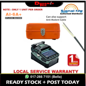 Authorized Distributor & Service Center SIGNAL FIRE AI-6A+ Fiber Optic | Optical Fiber Fusion Splicer Fully Automatic SM108