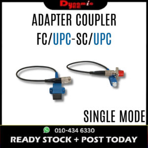 FC/UPC-SC/UPC MALE & FEMALE FIBER ADAPTER COUPLER SIMPLEX SINGLEMODE FOR PATCH PANEL ADC201