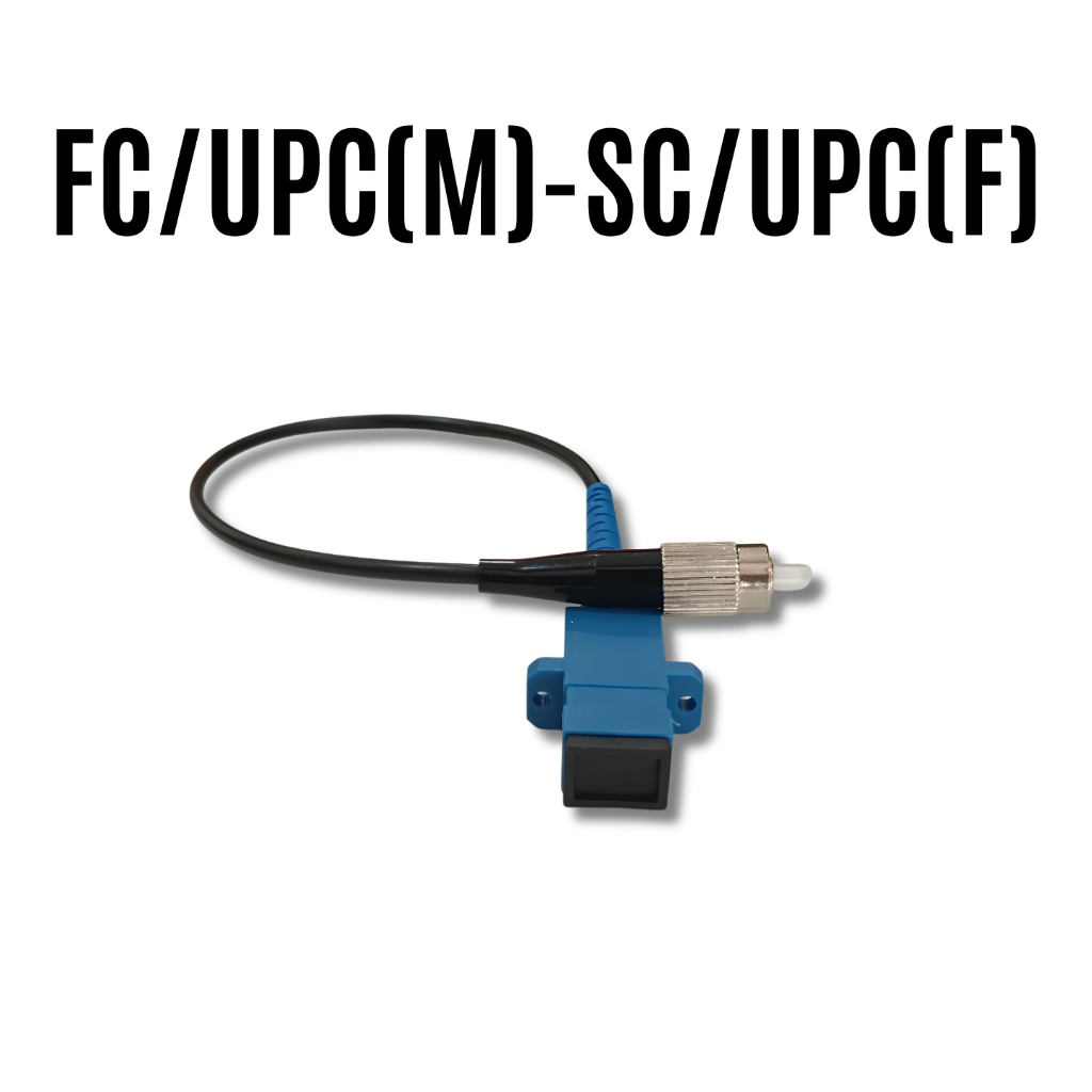 FC/UPC-SC/UPC MALE & FEMALE FIBER ADAPTER COUPLER SIMPLEX SINGLEMODE FOR PATCH PANEL ADC201 - Image 2