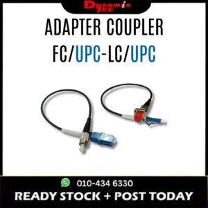 FC/UPC-LC/UPC MALE & FEMALE FIBER ADAPTER COUPLER SIMPLEX SINGLEMODE FOR PATCH PANEL ADC021