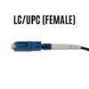 LC/UPC-SC/UPC MALE & FEMALE FIBER ADAPTER COUPLER SIMPLEX SINGLEMODE FOR PATCH PANEL ADC201 - Image 3