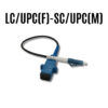 LC/UPC-SC/UPC MALE & FEMALE FIBER ADAPTER COUPLER SIMPLEX SINGLEMODE FOR PATCH PANEL ADC201 - Image 5