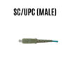 LC/UPC-SC/UPC MALE & FEMALE FIBER ADAPTER COUPLER SIMPLEX MULTIMODE MODE FOR PATCH PANEL ADC301 - Image 3