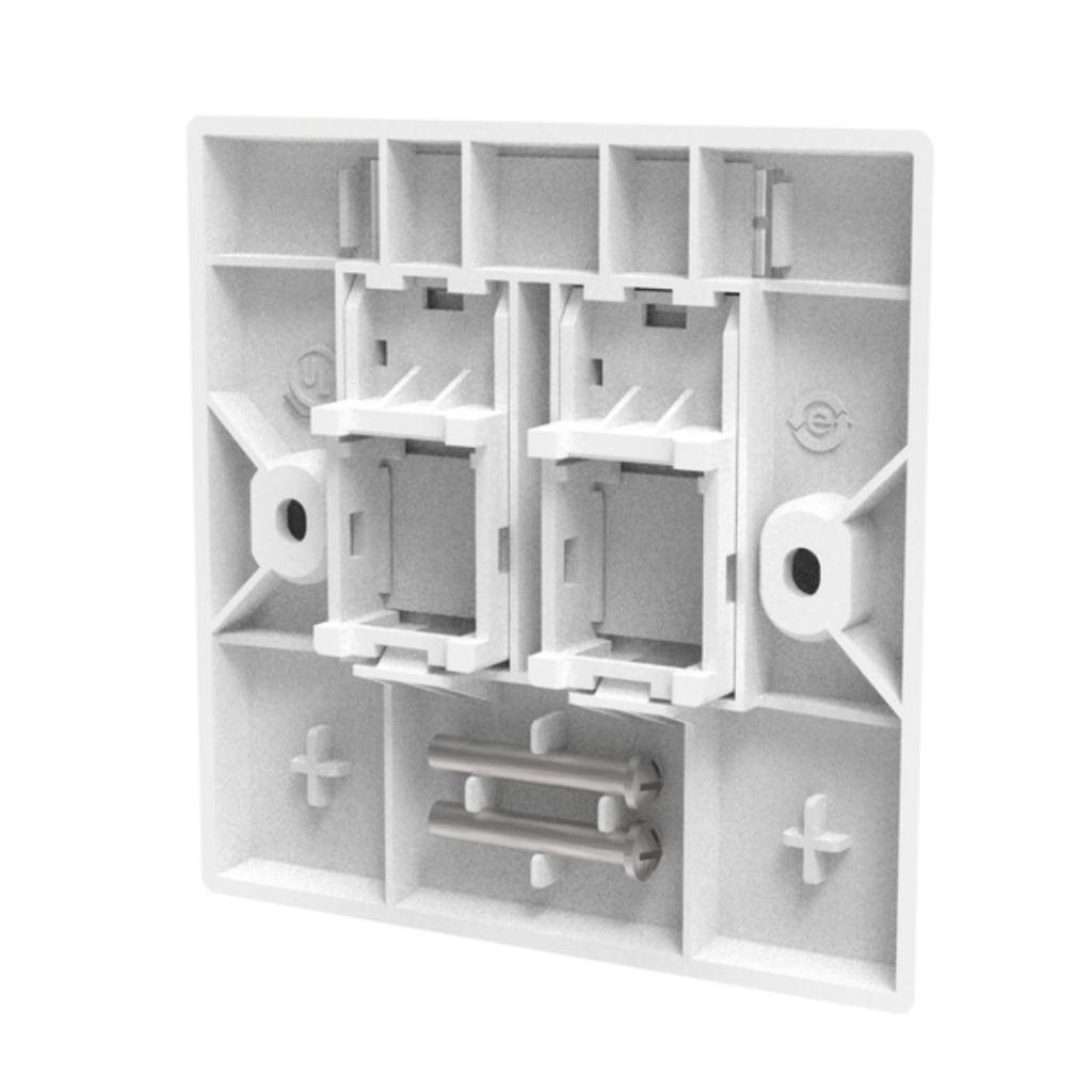 COMMSCOPE RJ45 ONE PORT, TWO PORT FACEPLATE NETWORK LAN FW30 - Image 4