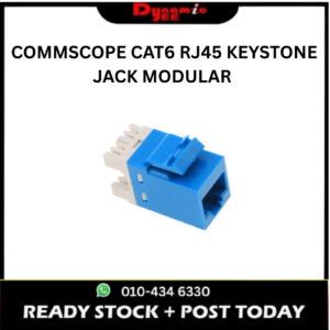 COMMSCOPE CAT6 RJ45 KEYSTONE JACK MODULAR PLUGS NETWORK CONNECTOR RJ203