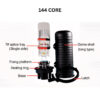 FIBERHOME 144 CORE DOME-BASE FIBER OPTIC CLOSURE | MAXIMUM 288F | IP68 | HEAT-SHRINK SEALING FJ501 - Image 2