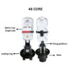 FIBERHOME 24CORE DOME-BASE FIBER OPTIC CLOSURE | MAXIMUM 288F | IP68 | HEAT-SHRINK SEALING FJ401 - Image 2