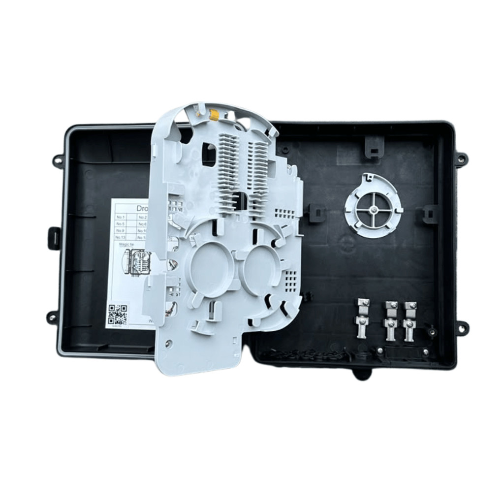 FIBERHOME FITDP-410C EMPTY FIBER DISTRIBUTION BOX | MAXIMUM 24F | IP55 | TM SPEC FDB601 - Image 3