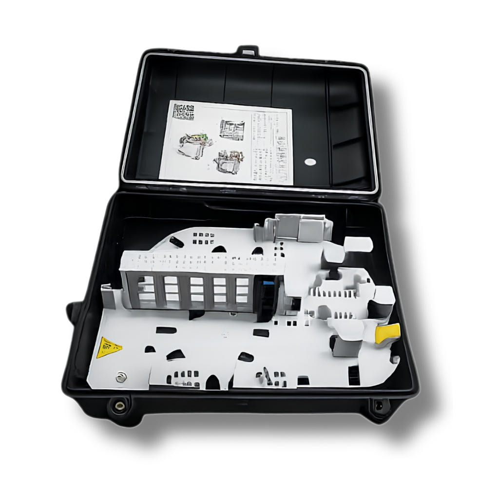 FIBERHOME FITDP-410C EMPTY FIBER DISTRIBUTION BOX | MAXIMUM 24F | IP55 | TM SPEC FDB601 - Image 4