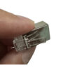 AMPCOM SHIELDED RJ45 MODULAR PLUGS NETWORK CONNECTOR GOLD PLATED CAT6 100PCS/BOX RJ204 - Image 2