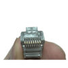AMPCOM SHIELDED RJ45 MODULAR PLUGS NETWORK CONNECTOR GOLD PLATED CAT6 100PCS/BOX RJ204 - Image 4