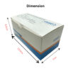 AMPCOM SHIELDED RJ45 MODULAR PLUGS NETWORK CONNECTOR GOLD PLATED CAT6 100PCS/BOX RJ204 - Image 5