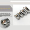 ANTI-BENDING SWIVEL CONNECTOR Cable Pulling Swivel Joint Wire Rope Connector 1T/3T/5T/8T RC201 - Image 6
