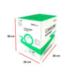COMMSCOPE CAT.6 U/UTP LAN Cable, 23AWG, 4 Pairs, Solid Bare Copper, 884036414/10, 305 Meters NC302 - Image 2