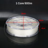 FTTR Transparent Invisible Fiber Optic Cable G657A2 1 Core Indoor Home Fibre 500M/1000M UG401 - Image 4