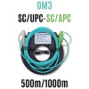 OM3 Multimode OTDR Launch Cable 500M / 1000M | SC/UPC SC/APC LC/UPC Fiber Test Cable | OT502 - Image 4