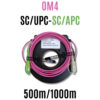 OM4 Multimode OTDR Launch Cable 500M / 1000M | SC/UPC SC/APC LC/UPC Fiber Test Cable | OT503 - Image 4