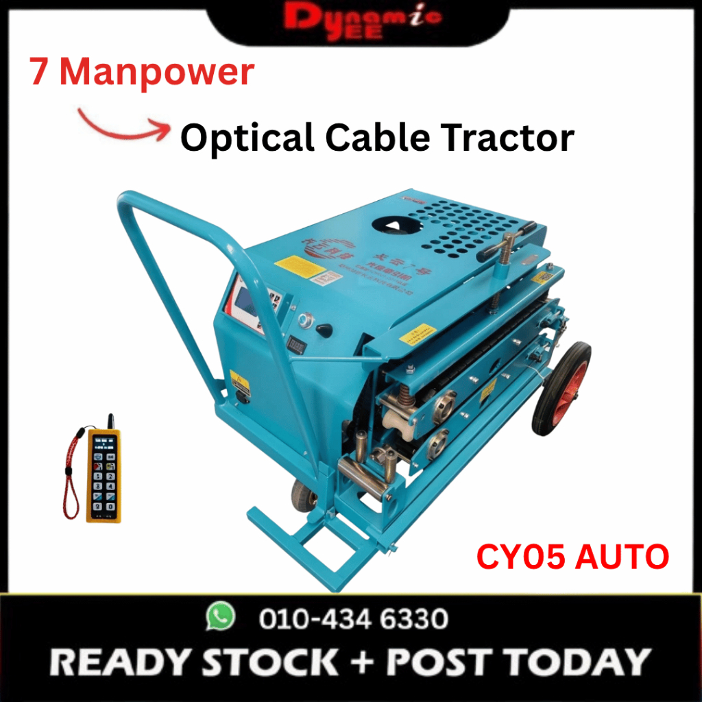 Cable/Fiber Tractor Pulling Pushing Machine Optical Cable Tractor Machine 4200N OCT101