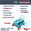 Cable/Fiber Tractor Pulling Pushing Machine Optical Cable Tractor Machine 3000N OCT101 - Image 5