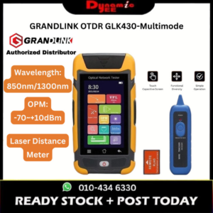 GRANDLINK OTDR GLK430-Multimode-Wavelength: 850/1300nm±20nm Dynamic Range：22dB/24dB SC/UPC OT041