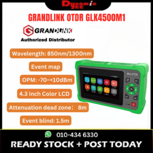 GRANDLINK OTDR GLK4500M1-Multimode-Wavelength: 850/1300nm±20nm Dynamic Range：22dB/24dB SC/UPC OT040