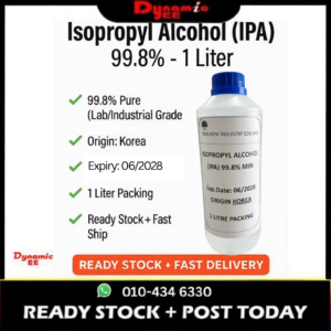 ISOPROPYL ALCOHOL 99%/ RUBBING ALCOHOL / IPA / LITER AB201