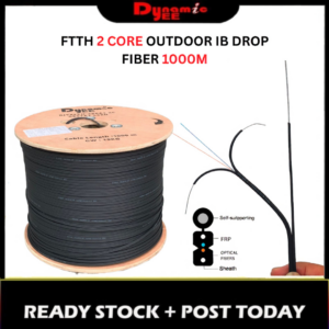 TM SPEC FTTH IB Drop Fiber Cable Outdoor 2 Core (FRP) GJYXFCH IB201