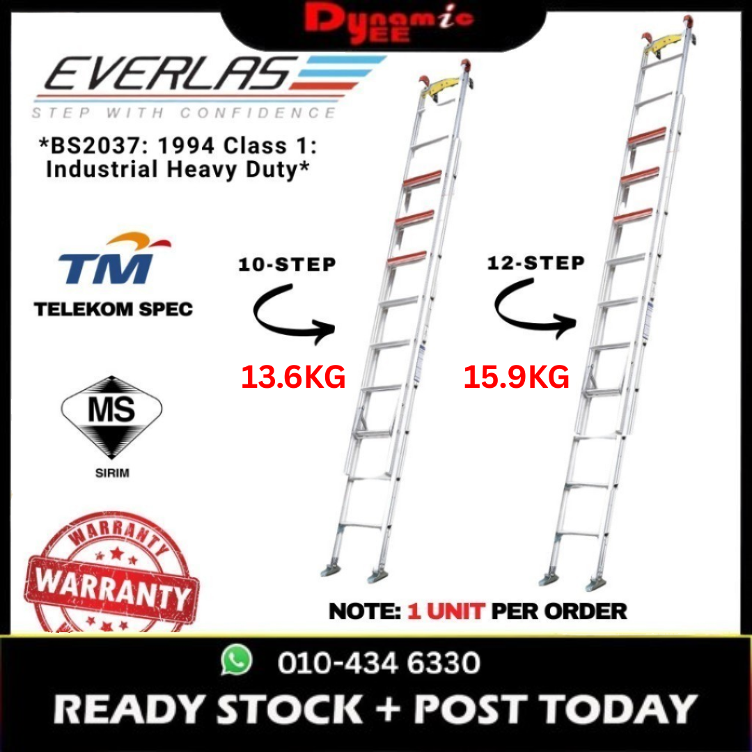 EVERLAS TM Spec Ladder Slide Double Extension Industrial LD201