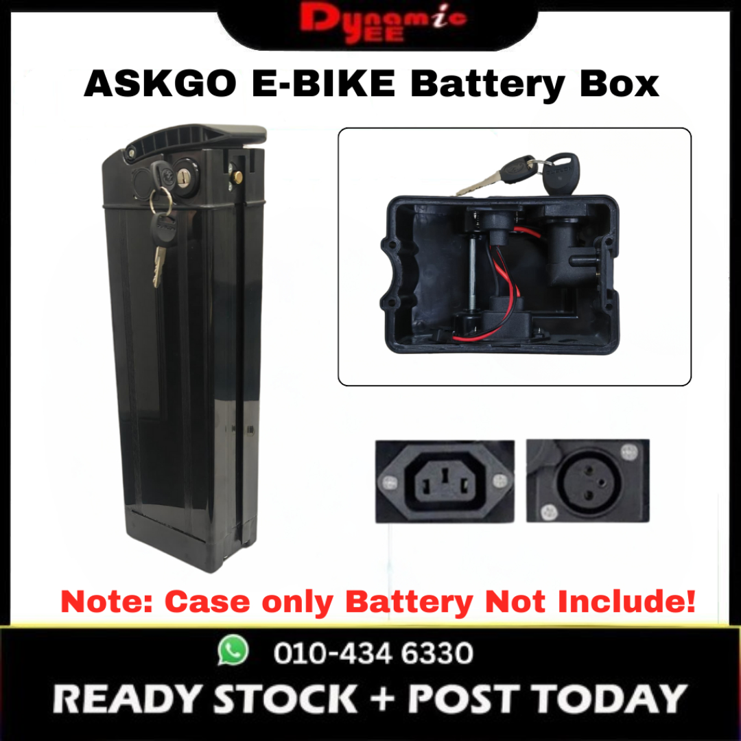 ASKGO E-Bike Battery Box E-bike Large Capacity Holder Case BIKE302