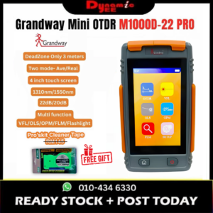 Grandway Mini OTDR M1000D PRO 1310nm/1550nm multiple funtion include OPM,OLS,VFL,FLM OT401