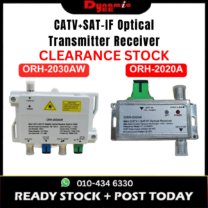 CATV+SAT-IF Optical Transmitter Receiver ORH101