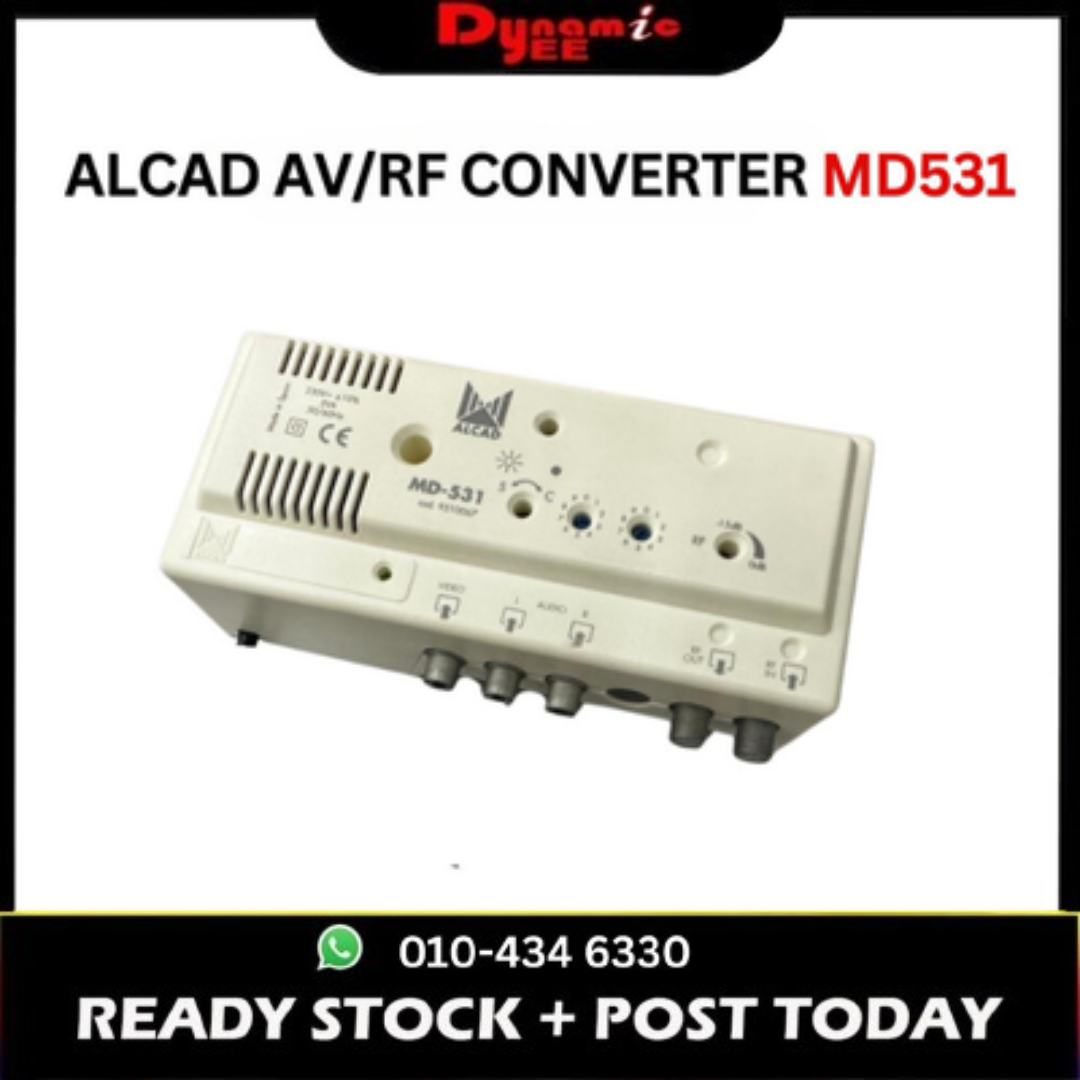 ALCAD AV/RF CONVERTER MD531 TVAM110
