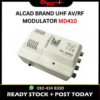 ALCAD BRAND UHF AV/RF MODULATOR MD410 TVAM120