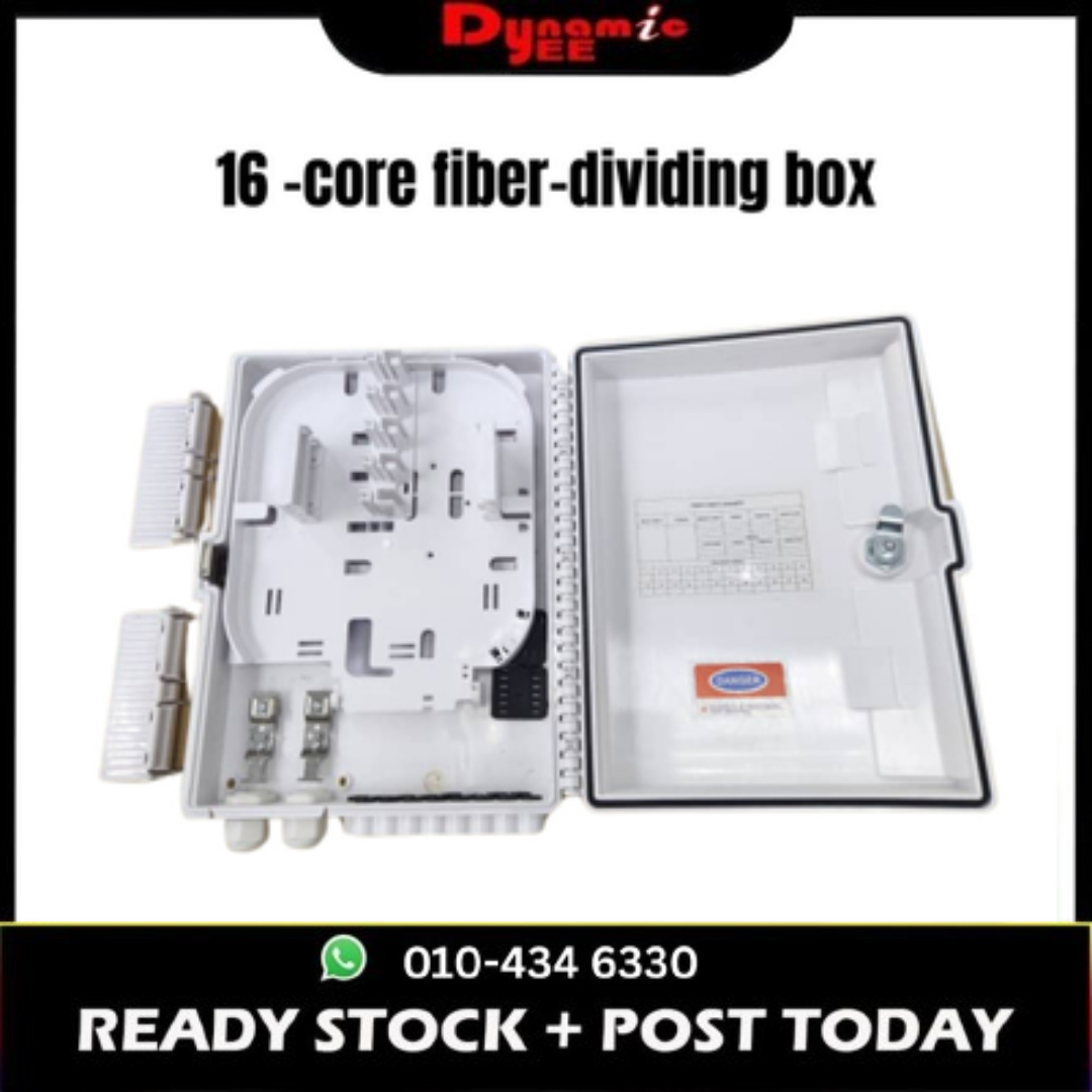 16 Core Fiber Distribution Box 2 IN 1 FTTH Optical Fiber Distribution Box & Optical Fiber Splitting Box FDB401