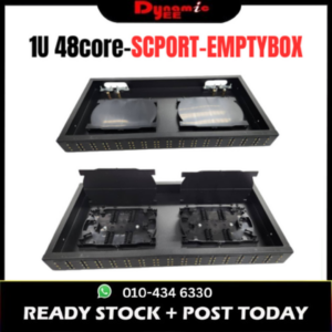 1U TERMINATION BOX SC PORT EMPTY BOX WITH ALL PORT SEAL TBR401