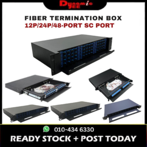 Telecom-Grade Drawer Type Fiber Optic Terminal Box 12/24/48 Core Desktop SC UPC TBR201|TBR202