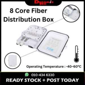 8 Core Outdoor Waterproof ABS Engineering Plastic Fiber Distribution Box - FDB301