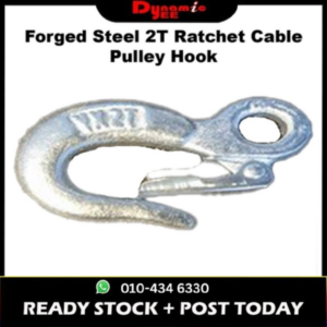 Forged Steel 2T Ratchet Cable Pulley Hook RG101