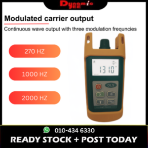 YOUYSI  OLS Optical Light Source Optical Fiber Attenuation Detector Mini Handheld Optical Cable Tester OL101