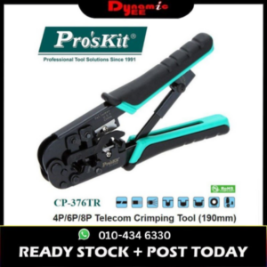 PRO'SKIT 4P/6P/8P Telecom Crimping Tool  CP-376TR